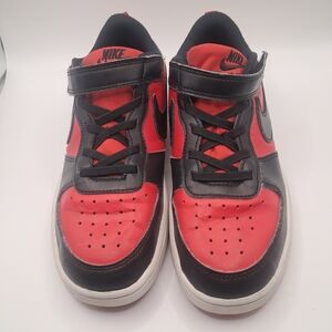 Nike Kids Red and Black Sneakers